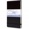 Блокнот для акварели MOLESKINE ART WATERCOLOR, нелинованный, черный ARTMM804