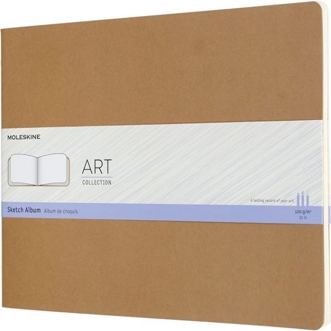 Блокнот для рисования MOLESKINE ART CAHIER SKETCH ALBUM XLARGE, нелинованный, бежевый ARTSKA3P3 Блокнот для рисования MOLESKINE ART CAHIER SKETCH ALBUM XLARGE, нелинованный, бежевый ARTSKA3P3