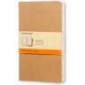 Блокнот MOLESKINE CAHIER JOURNAL LARGE, линейка, бежевый