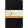 Блокнот MOLESKINE CAHIER JOURNAL LARGE, линейка, черный