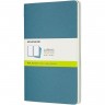 Блокнот MOLESKINE CAHIER JOURNAL POCKET, нелинованный, голубой CH013B44