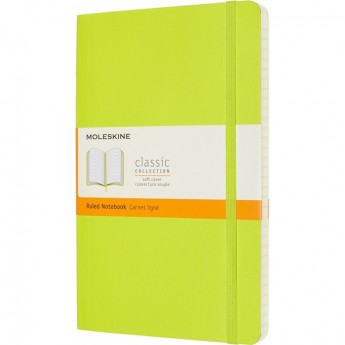 Блокнот MOLESKINE CLASSIC LARGE линейка, лаймовый