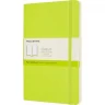 Блокнот MOLESKINE CLASSIC LARGE нелинованный, лаймовый QP618C2