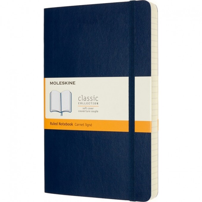 Блокнот MOLESKINE CLASSIC SOFT EXPANDED LARGE линейка, синий сапфир QP616EXPB20 Блокнот MOLESKINE CLASSIC SOFT EXPANDED LARGE линейка, синий сапфир QP616EXPB20