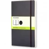 Блокнот MOLESKINE CLASSIC SOFT POCKET, нелинованный, черный