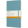 Блокнот MOLESKINE CLASSIC SOFT POCKET, нелинованный, голубой QP613B35
