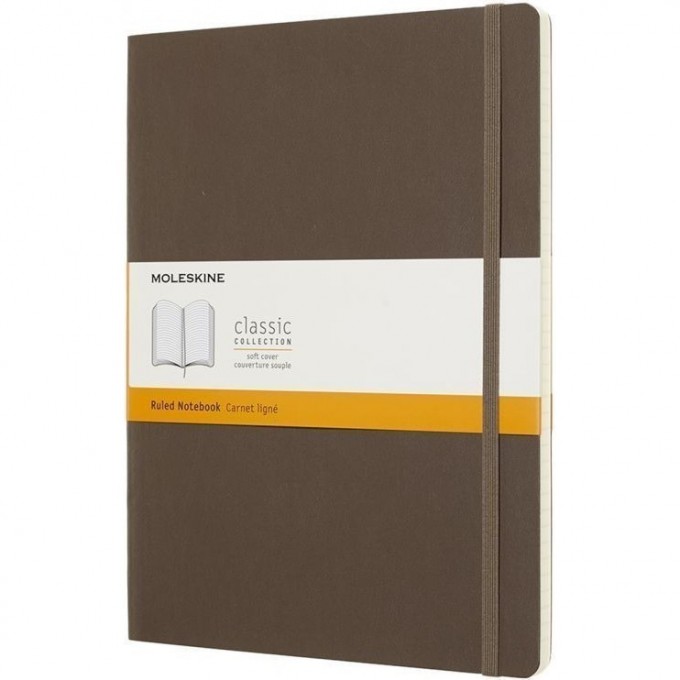 Блокнот MOLESKINE CLASSIC SOFT POCKET, нелинованный, коричневый QP613P14 Блокнот MOLESKINE CLASSIC SOFT POCKET, нелинованный, коричневый QP613P14