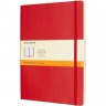 Блокнот MOLESKINE CLASSIC SOFT POCKET, нелинованный, красный
