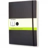 Блокнот MOLESKINE CLASSIC SOFT XLARGE, нелинованный, черный QP623