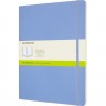 Блокнот MOLESKINE CLASSIC XLARGE нелинованный, голубая гортензия