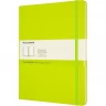 Блокнот MOLESKINE CLASSIC XLARGE нелинованный, лаймовый QP092C2