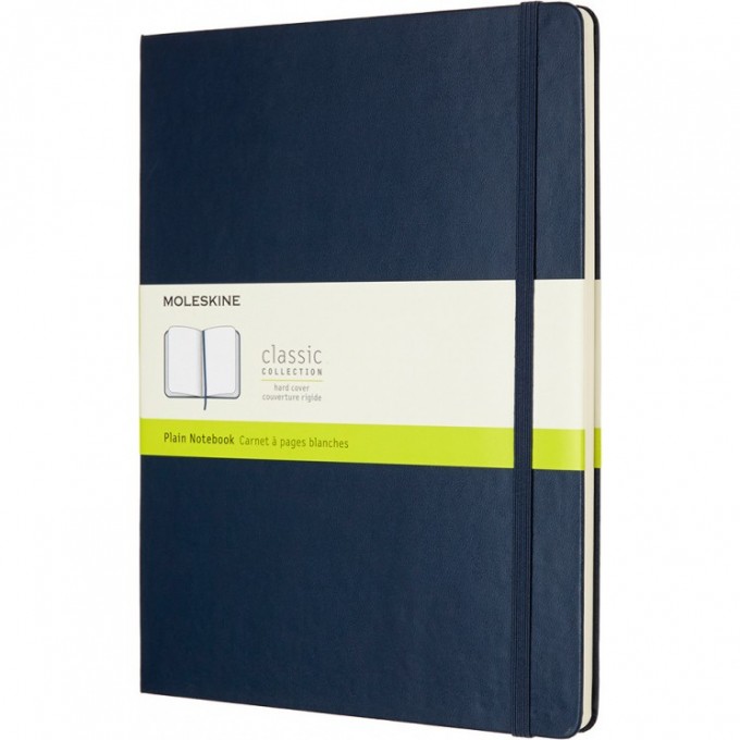 Блокнот MOLESKINE CLASSIC XLARGE, нелинованный, синий сапфир QP092B20 Блокнот MOLESKINE CLASSIC XLARGE, нелинованный, синий сапфир QP092B20