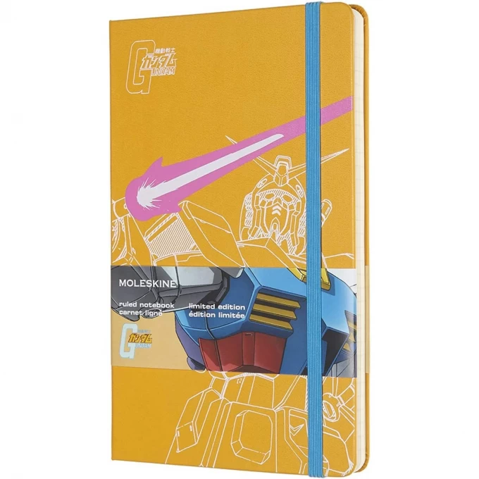 Блокнот MOLESKINE LIMITED EDITION GANDAM LARGE, линейка, желтый LEGDQP060B Блокнот MOLESKINE LIMITED EDITION GANDAM LARGE, линейка, желтый LEGDQP060B
