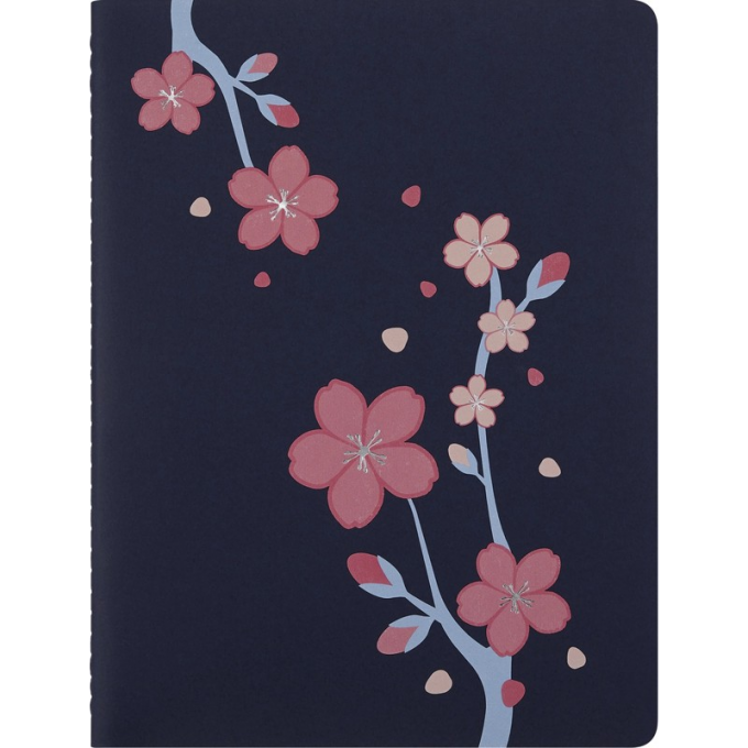 Блокнот MOLESKINE LIMITED EDITION SAKURA CAHIER XLarge 190х250мм обложка картон 120стр. линейка черный LESU08QP321 Блокнот MOLESKINE LIMITED EDITION SAKURA CAHIER XLarge 190х250мм обложка картон 120стр. линейка черный LESU08QP321