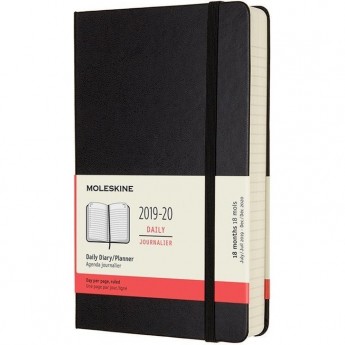 Ежедневник MOLESKINE ACADEMIC LARGE (черный)