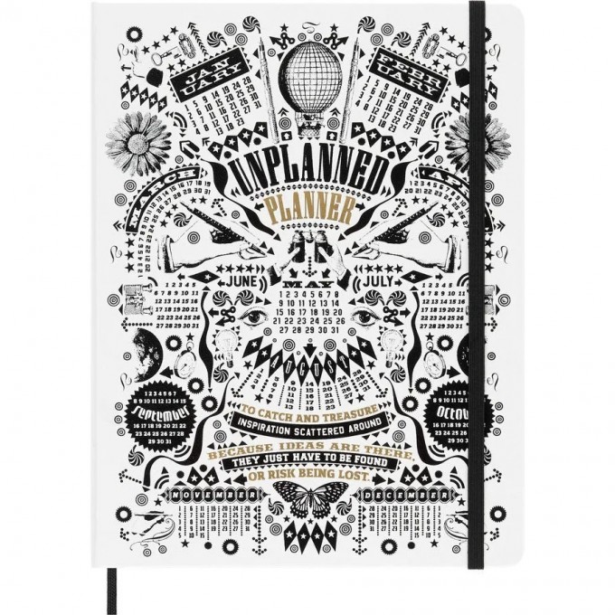 Ежедневник MOLESKINE LE LORENZO PETRANTONI XL 190х250мм, белый LEPLAN4LPETRABOX Ежедневник MOLESKINE LE LORENZO PETRANTONI XL 190х250мм, белый LEPLAN4LPETRABOX