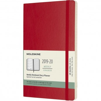 Еженедельник MOLESKINE ACADEMIC WKNT LGS (красный)