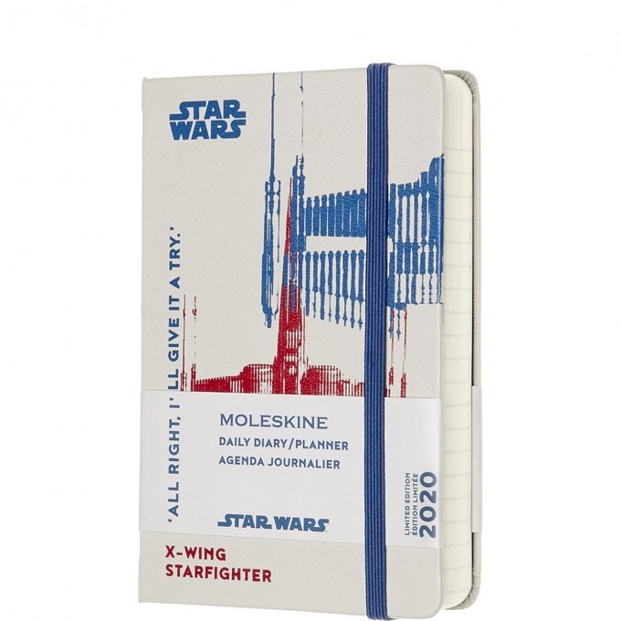 Еженедельник MOLESKINE STAR WARS POCKET LE XWING (белый) DSW12DC2Y20 Еженедельник MOLESKINE STAR WARS POCKET LE XWING (белый) DSW12DC2Y20